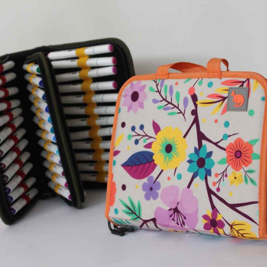 کیف ماژیک 48عددی دوزیپ سری V   لوتو