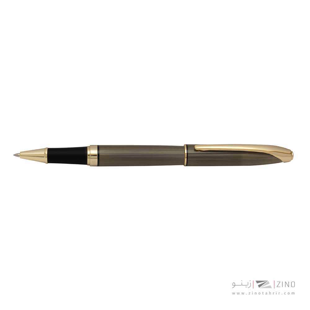 روان نویس نفیس یوروپن رینگ راه راه نقره ای