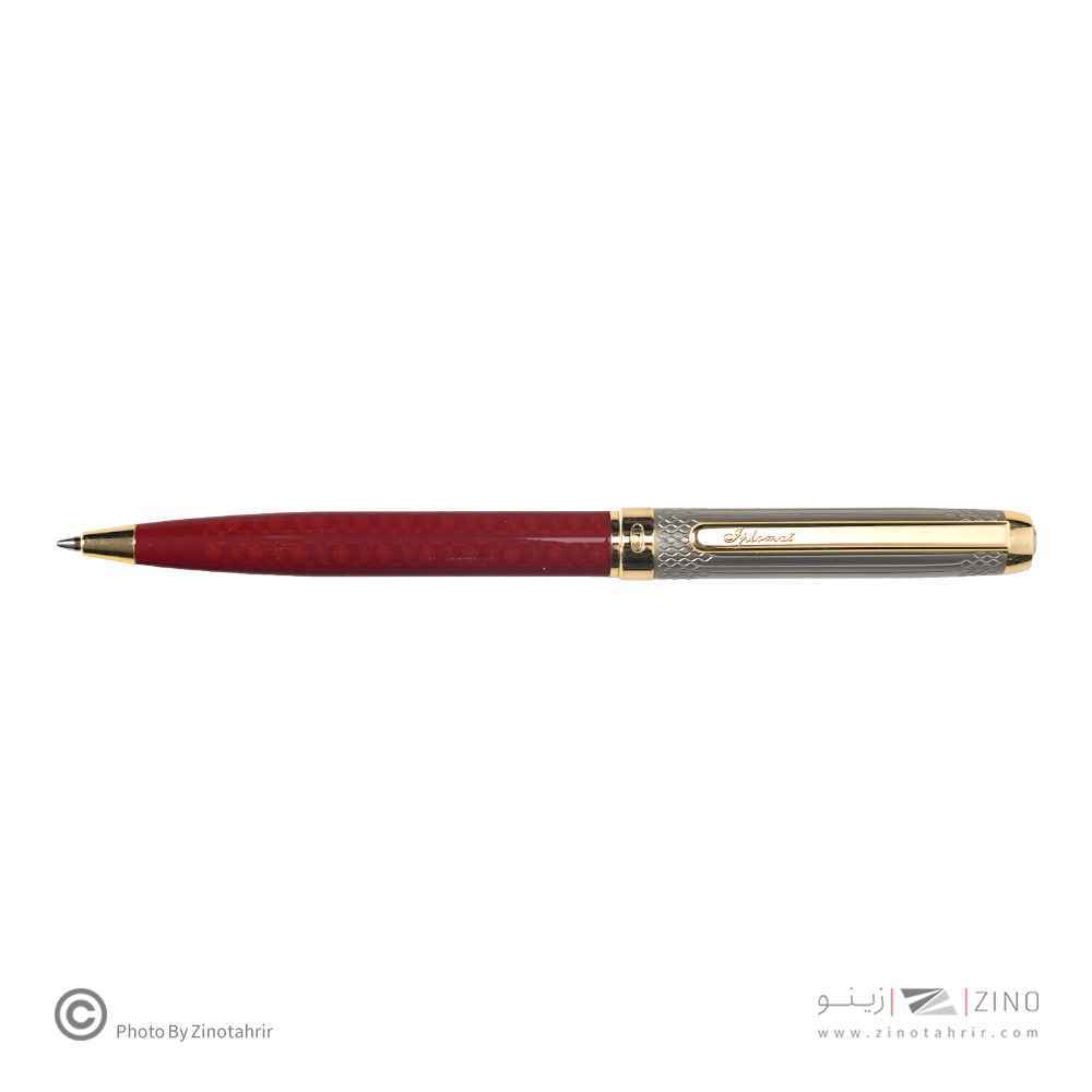 خودکار نفیس ایپلمات لرد نیمه لاکی قرمز و مشکی