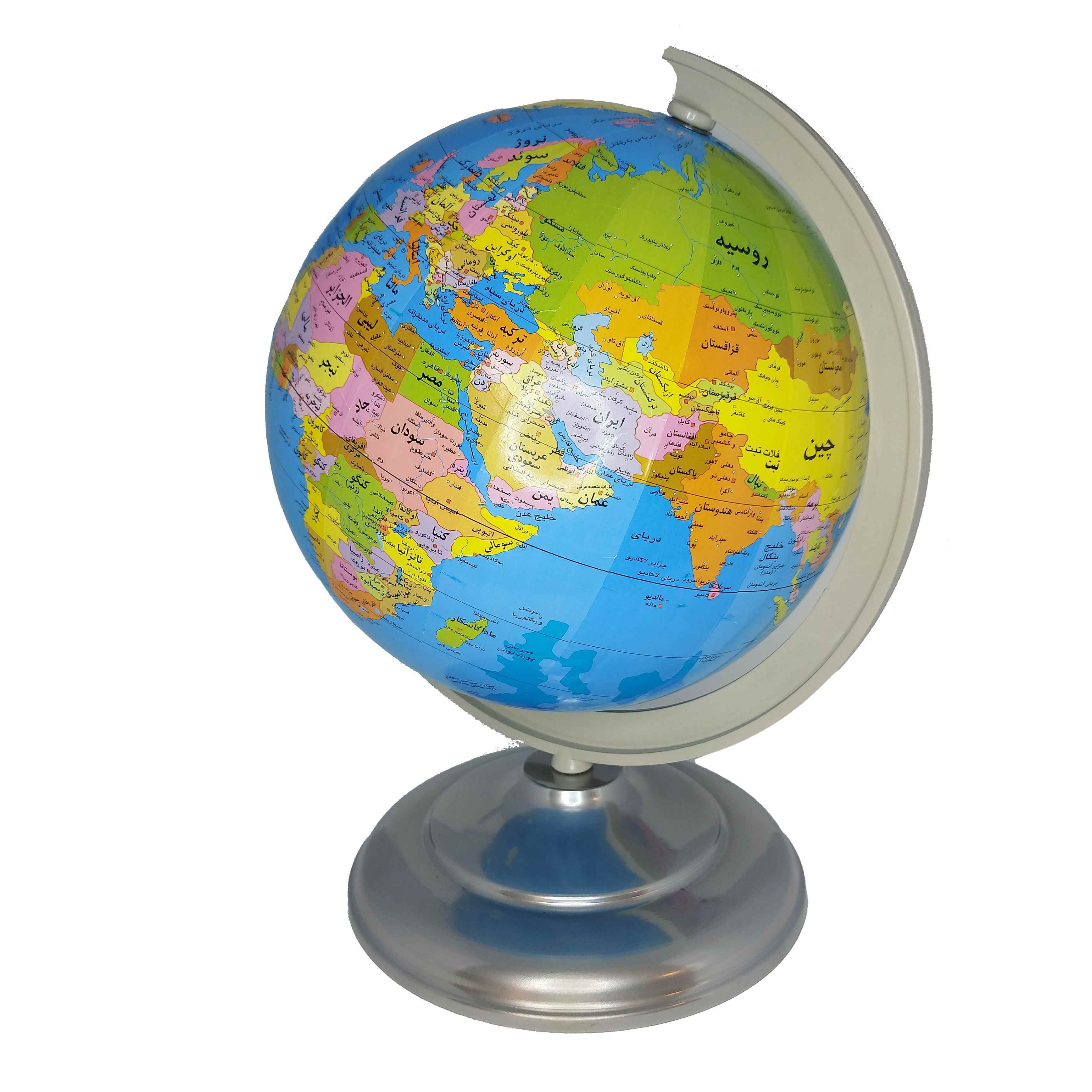 کره جغرافیایی 30 پایه فلزی  کارتن4