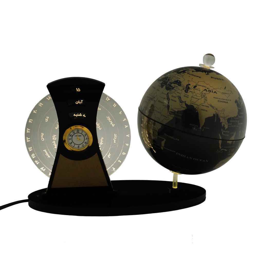 کره جغرافیایی سایز14 دکوراتیو تقویم دار ایده کد132