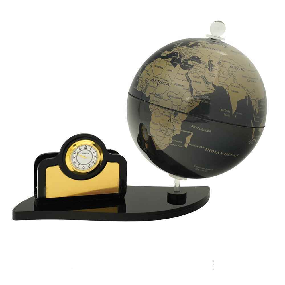 کره جغرافیایی سایز14پایه اشکی دکوراتیو ایده کد134