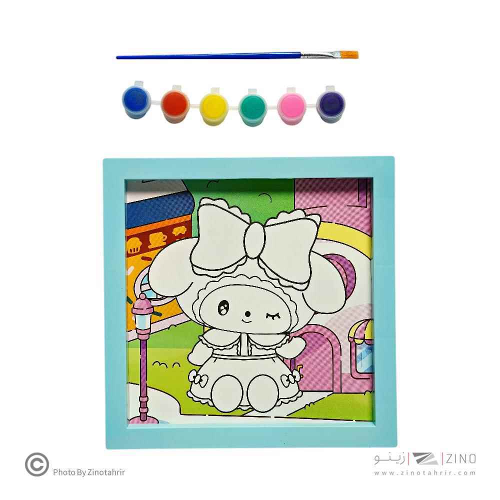 تابلو رنگ آمیزی همراه با گواش کدB3 یاکدYH-550