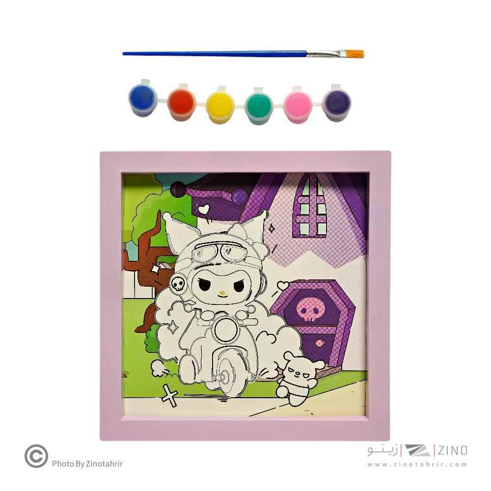 تابلو رنگ آمیزی همراه با گواش کدB3 یاکدYH-550