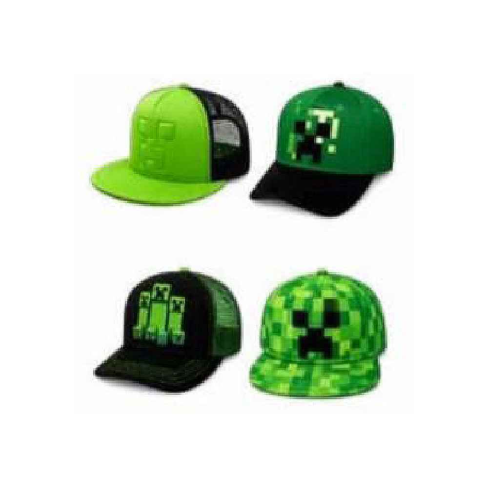 کلاه کپ ماینکرافت طرح creeper کد01