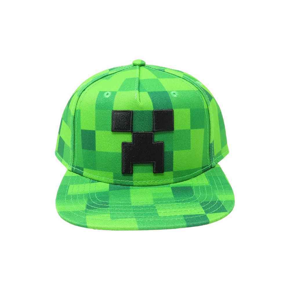 کلاه کپ ماینکرافت طرح creeper کد01
