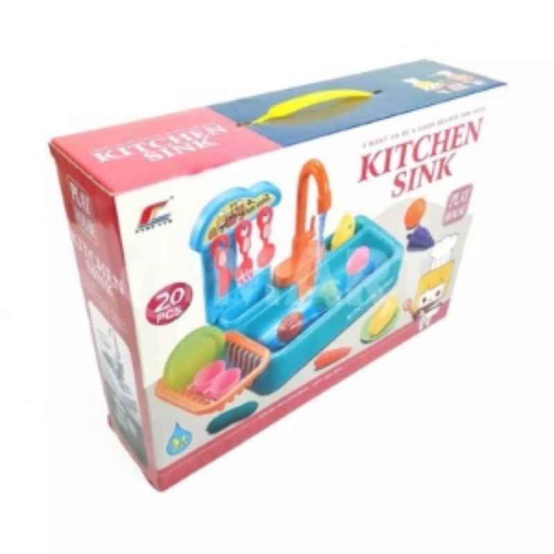 اسباب بازی سینک ظرفشویی مدل 6060 kitchen sink toy