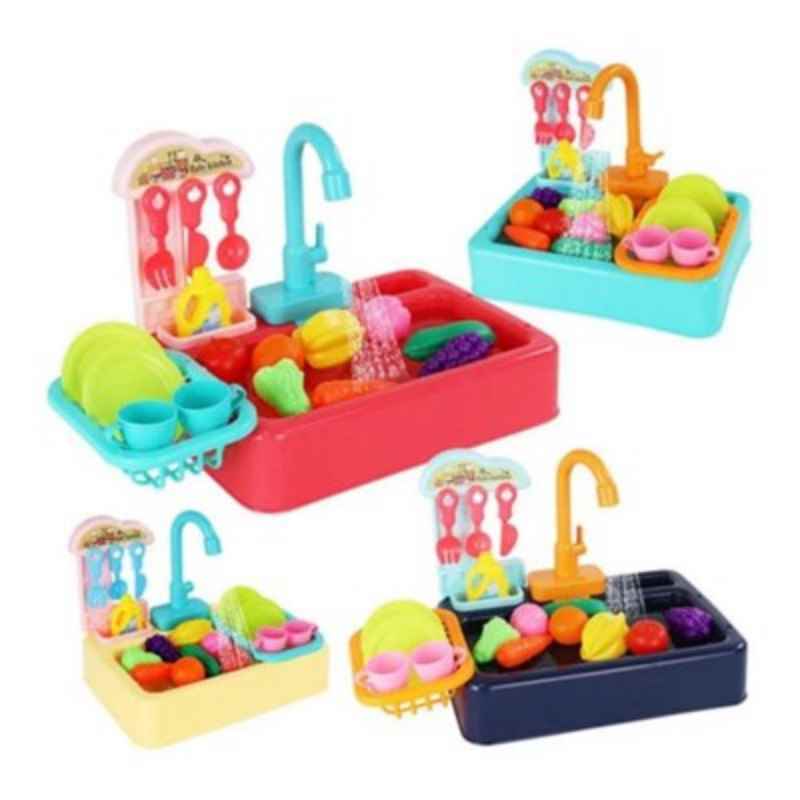 اسباب بازی سینک ظرفشویی مدل 6060 kitchen sink toy