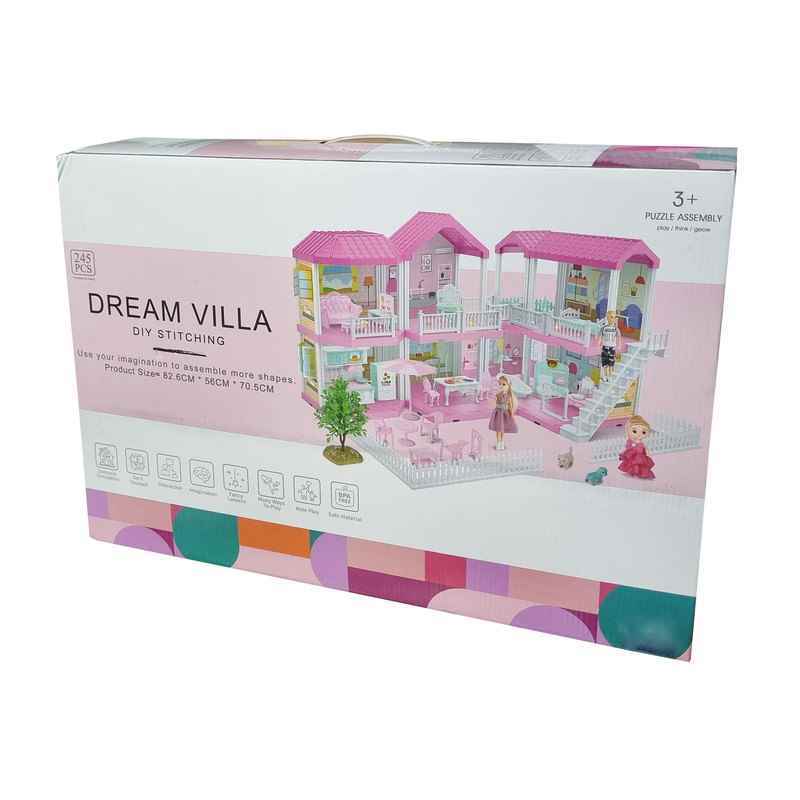اسباب بازی طرح خانه عروسکی مدل dream villa کد 434535