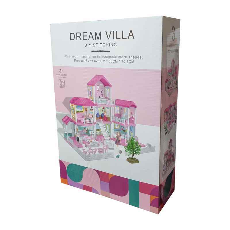 اسباب بازی طرح خانه عروسکی مدل dream villa کد 434535