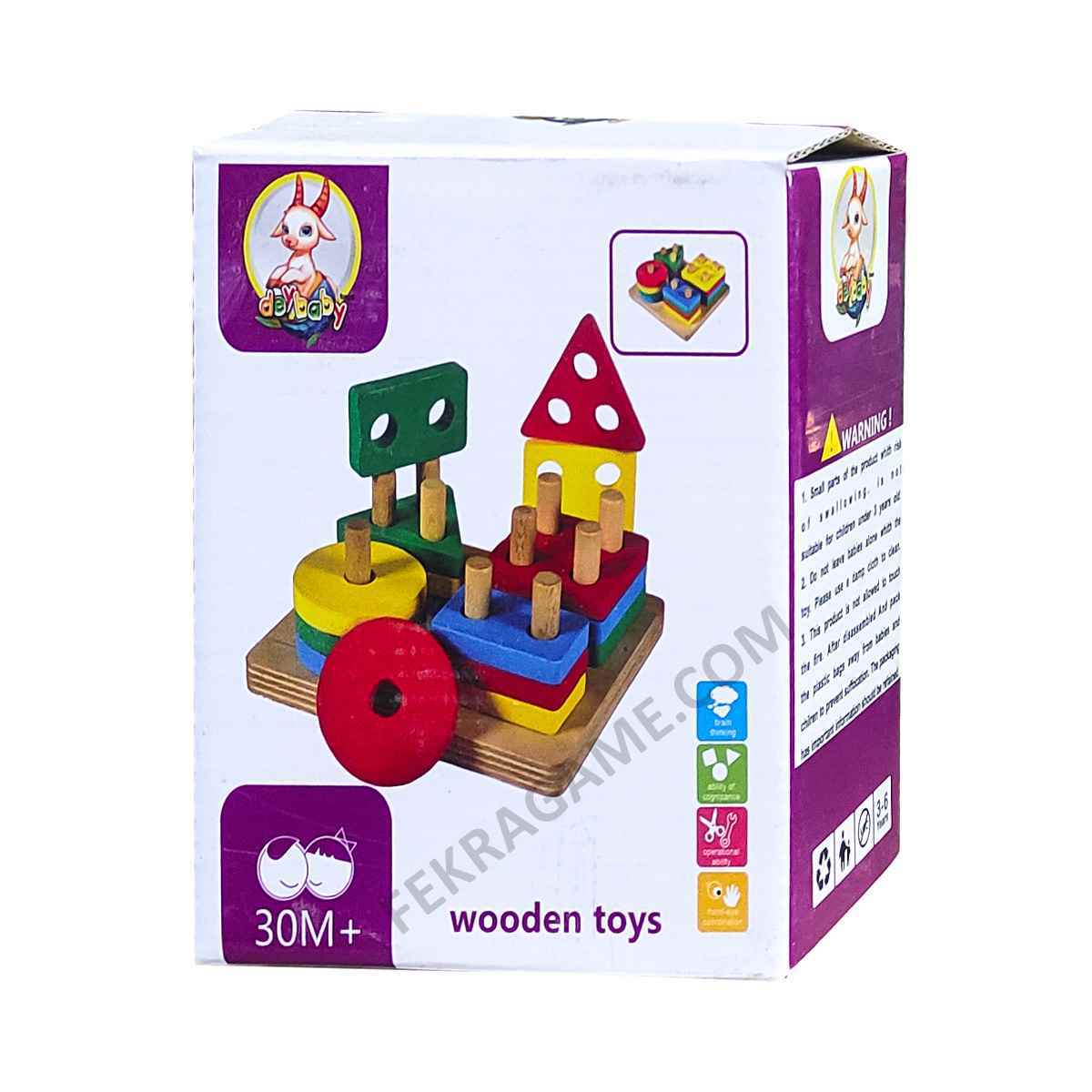 مونته سوری مقدماتی 4 ستون چوبی (24)