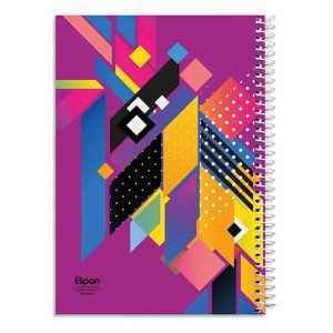 دفتر100برگ وزیری سیمی کلاسیک الیپون کد237کارتن 40