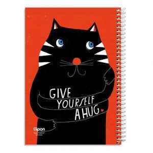 دفتر100برگ وزیری سیمی فانتزی الیپون کد239کارتن36عددی