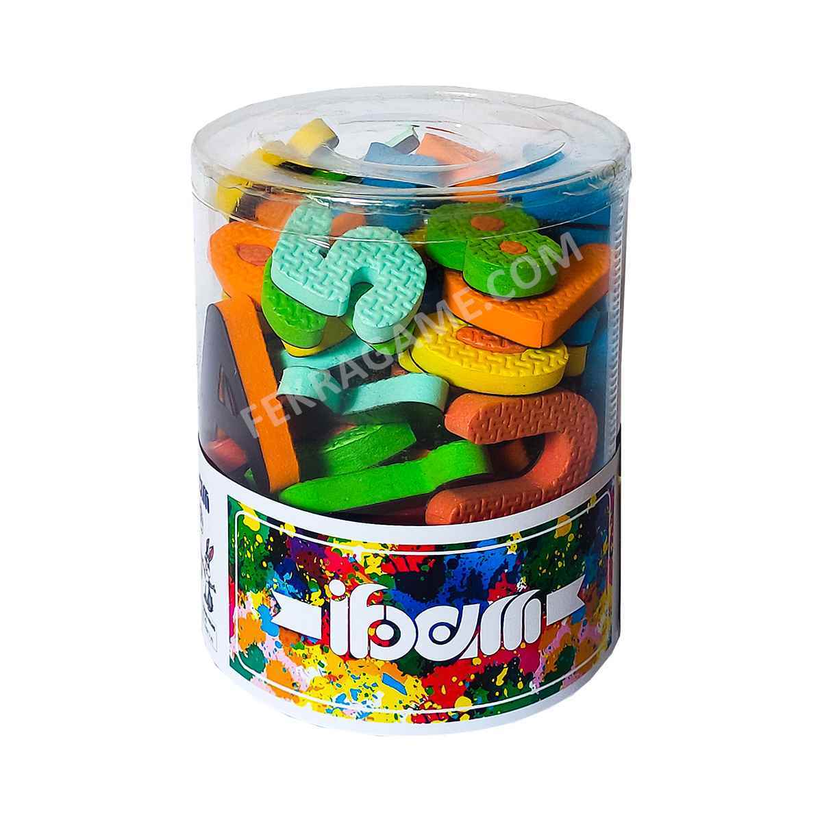 بافوم حروف مغناطیسی لاتین (60)