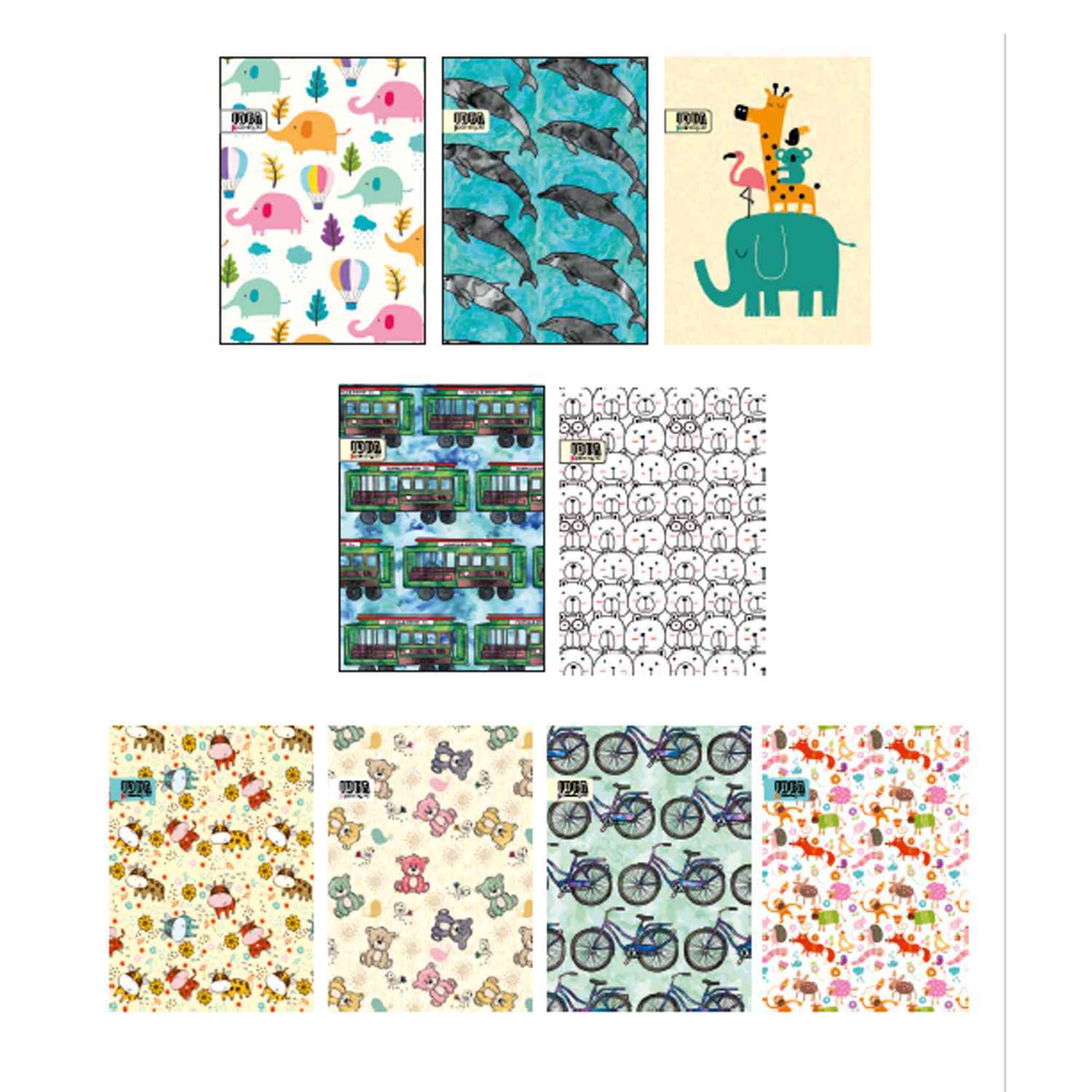 دفتر40برگ نقاشی وزیری سیمی فانتزی ایده