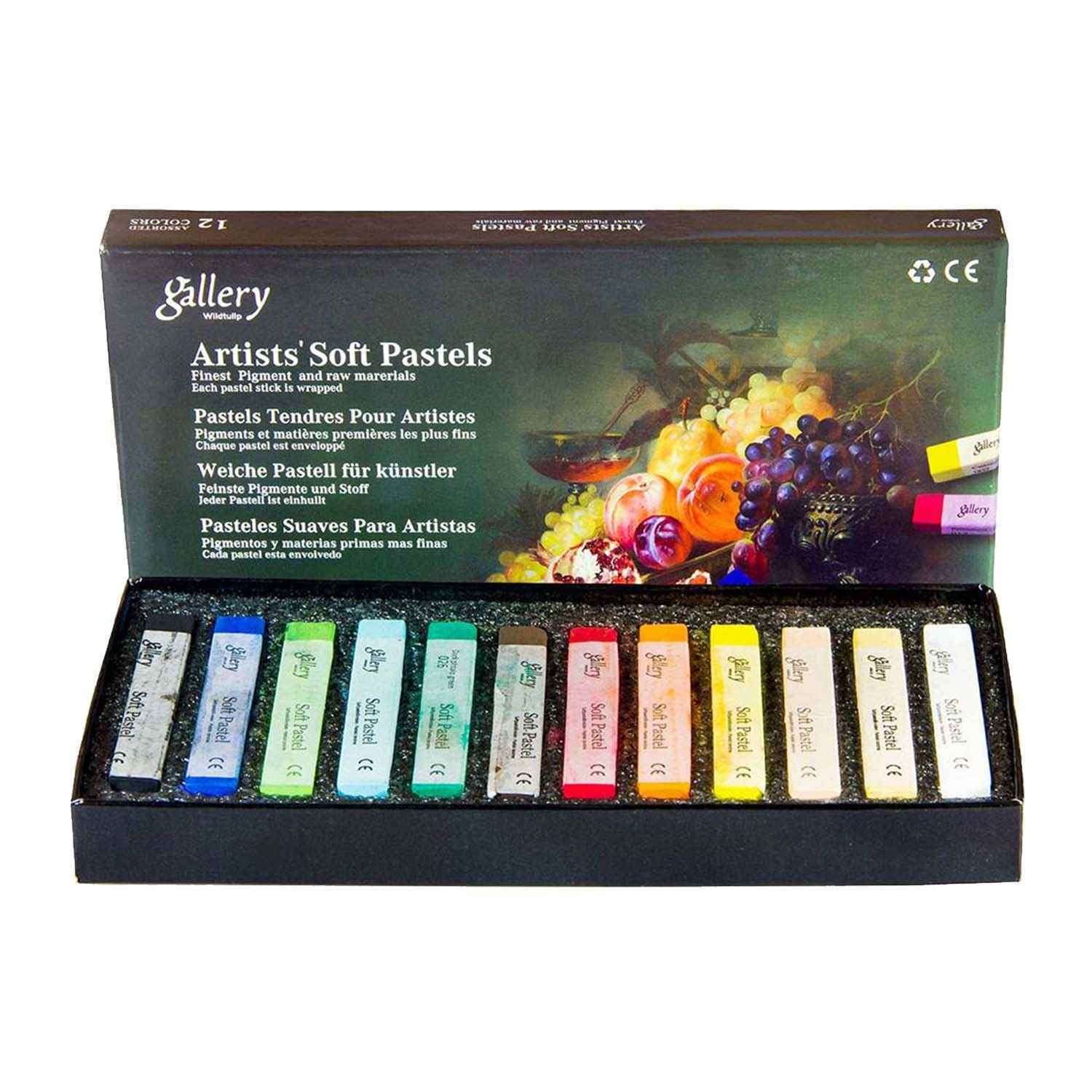 گچ پاستل12رنگ گالری