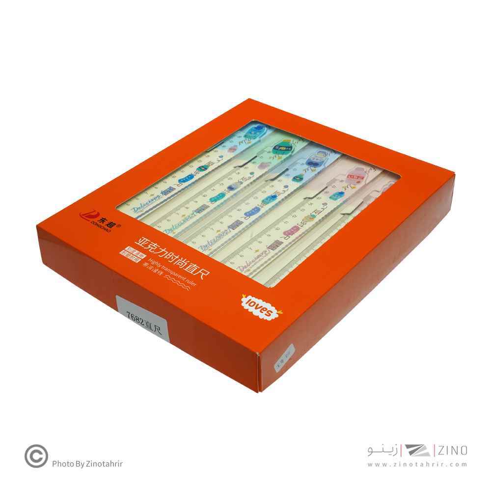 خط کش18سانت فانتزی کریستال