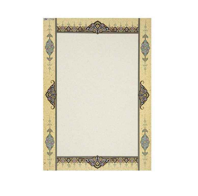 کاغذتذهیب A4 ابروبادی توسن