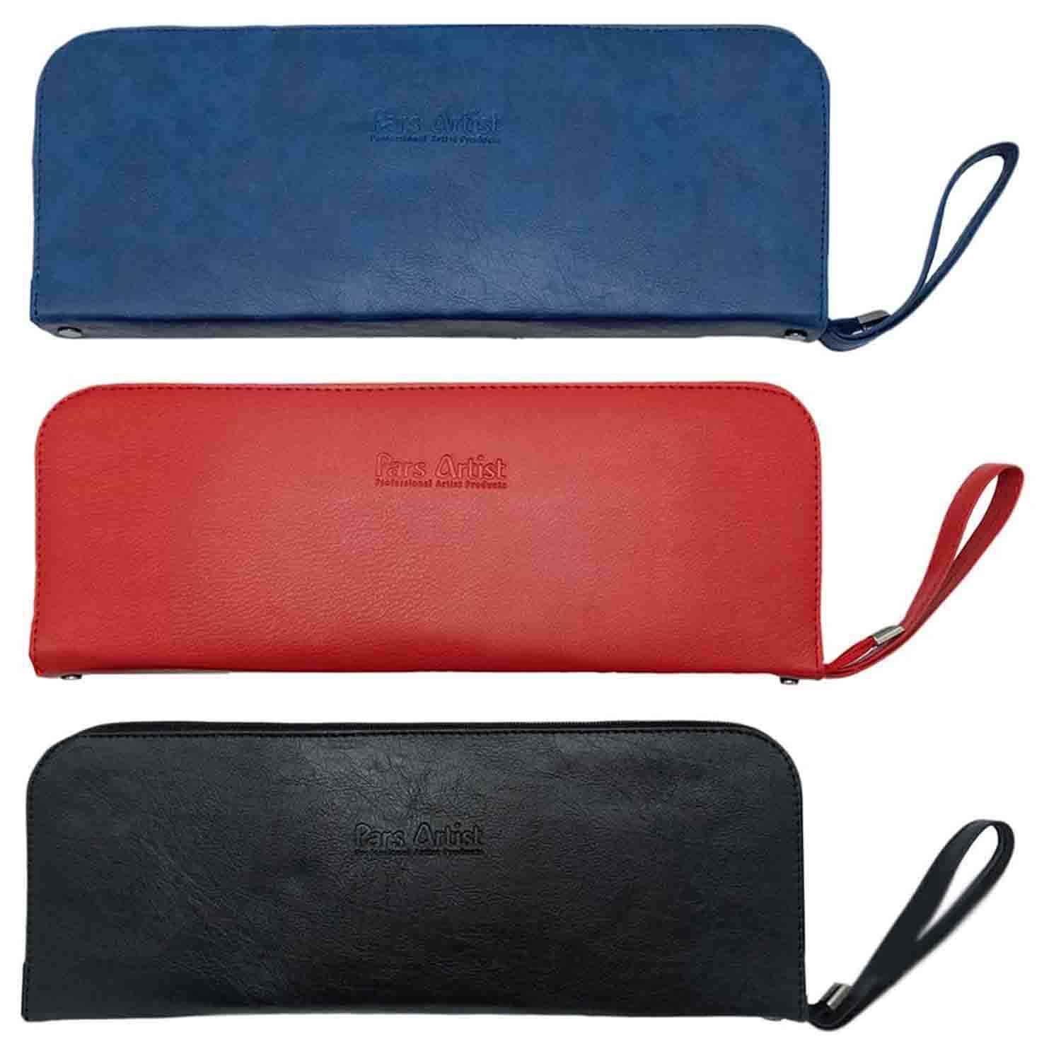 کیف قلموچرم مصنوعی  دور زیپ پارس آرتیست