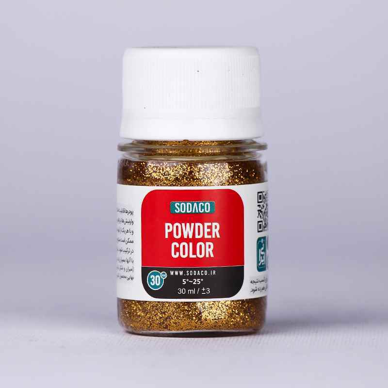 پودر زری 30میل سوداکو طلایی کد07390