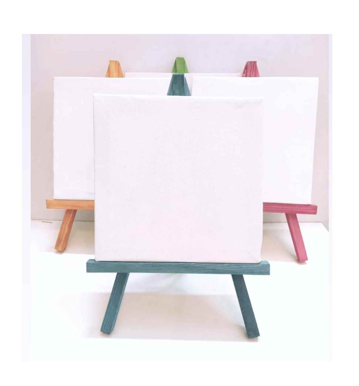 بوم مینیاتوری+سه پایه رنگی20*  20سانت ارژن