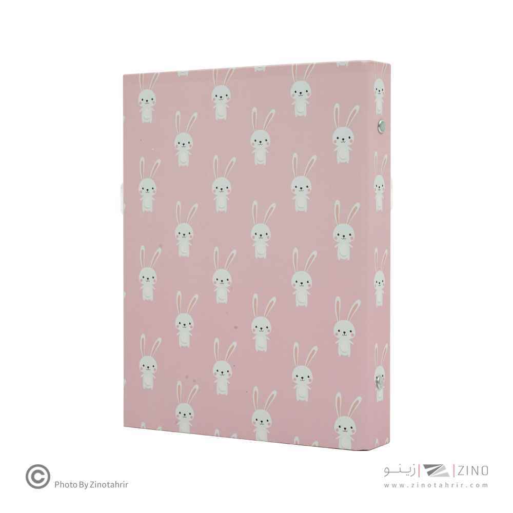 دفترکلاسوری20حلقه100برگ قفل فلز برگ سری راندو کد71502