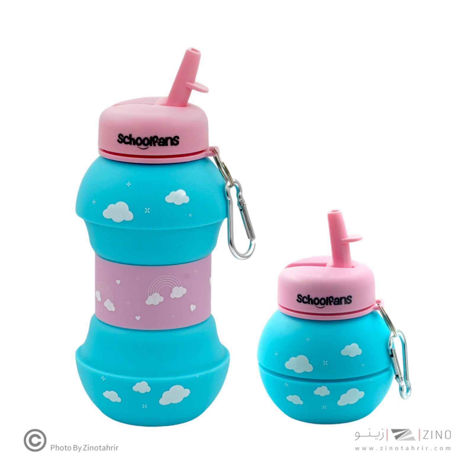 قمقمه سیلیکونی اسکول فنز کدFA9315