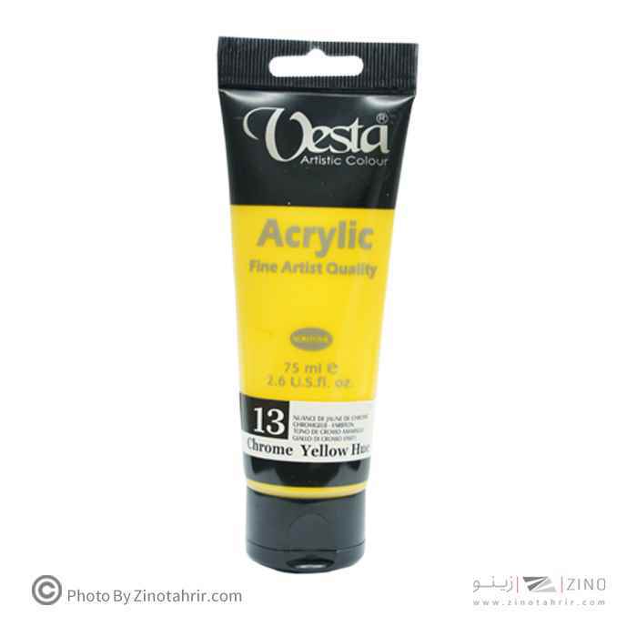 رنگ اکریلیک 75میل وستا کد13