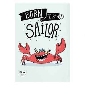 دفتر60برگ وزیری شومیزفانتزی الیپون کد220کارتن84عددی