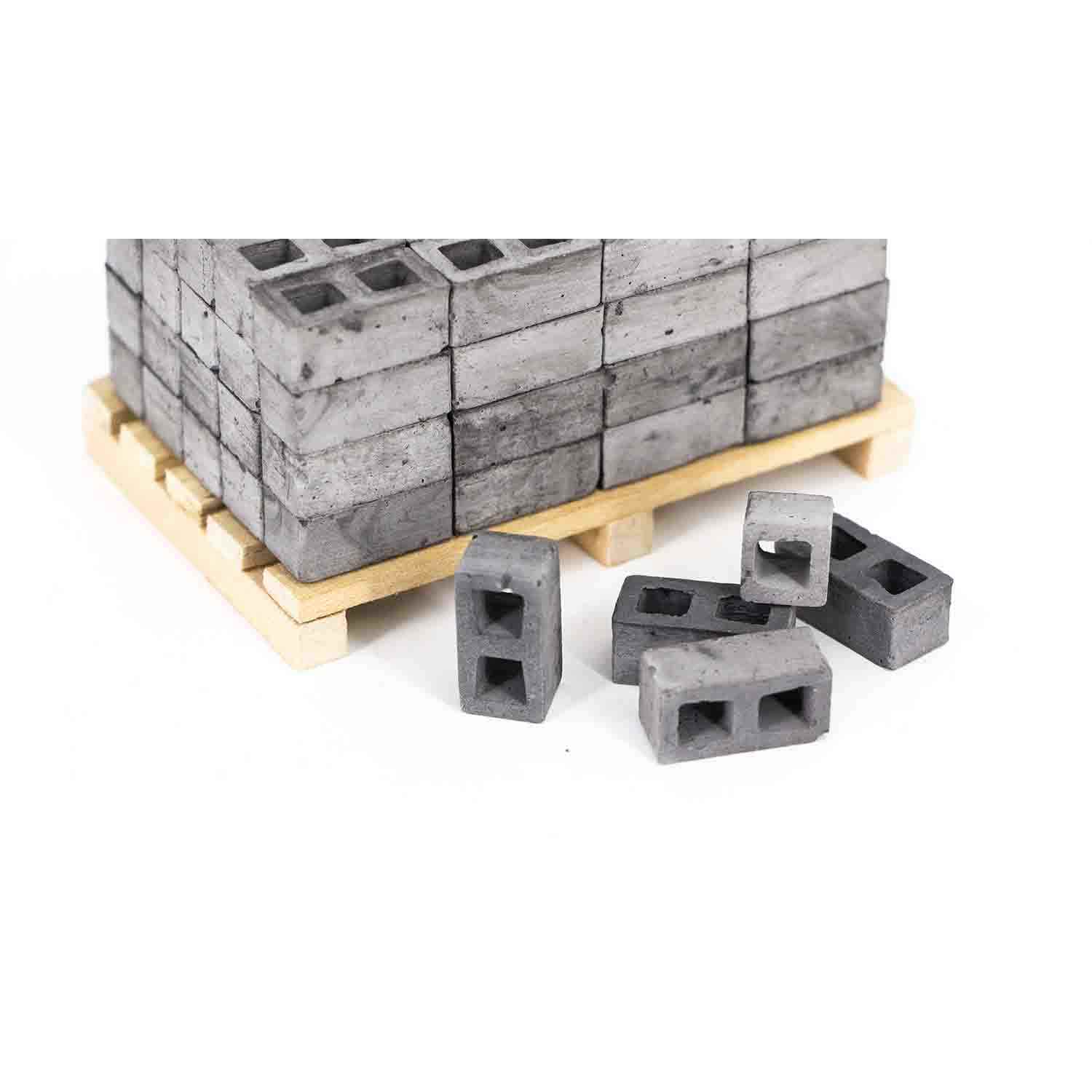 بلوک سیمانی ساده مقیاس 1/24  تعداد 400عددی اشل 