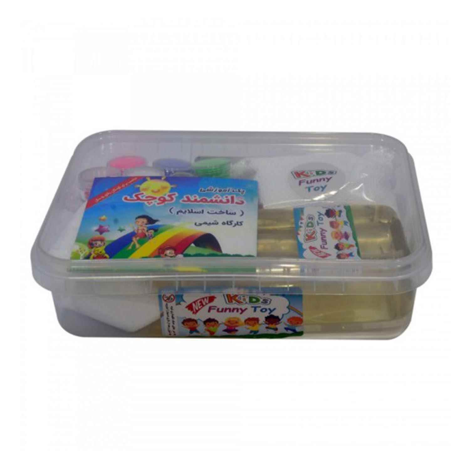 کیت ساخت اسلایم 14عددی دانشمند کد DK2