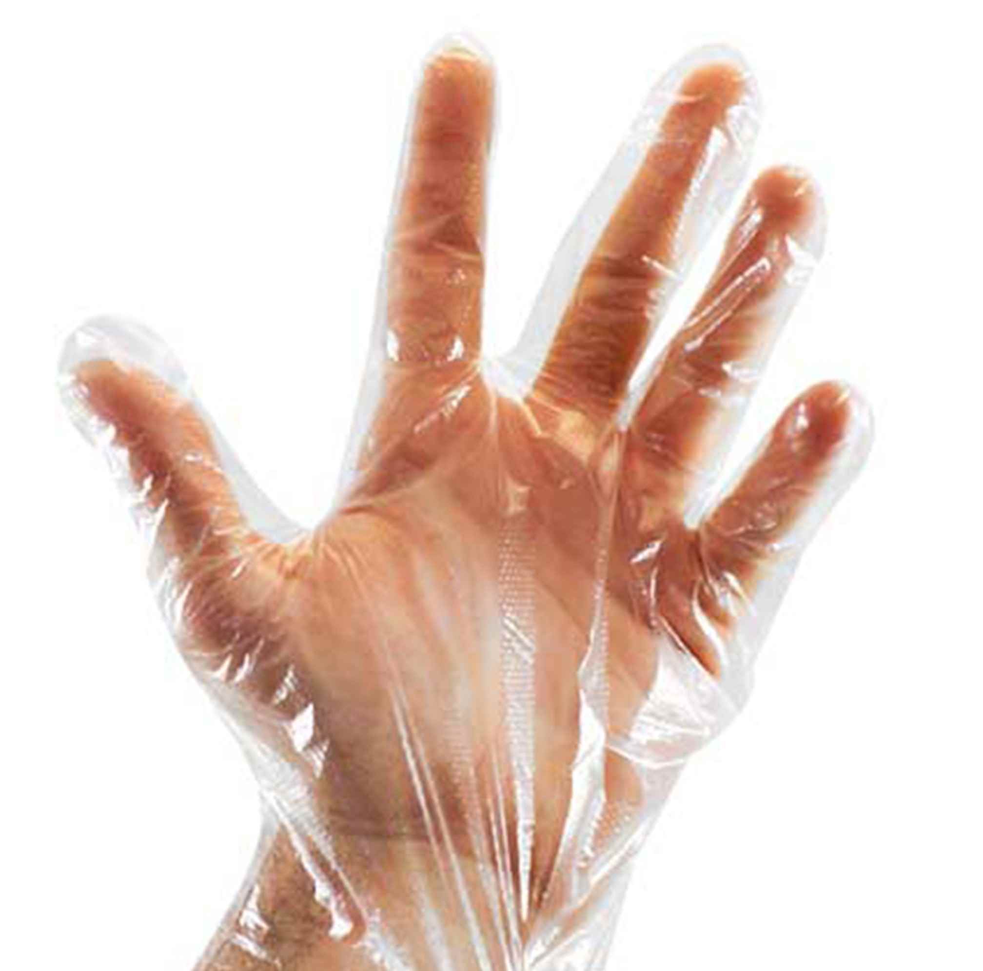 $دستکش نایلونی یک بارمصرف