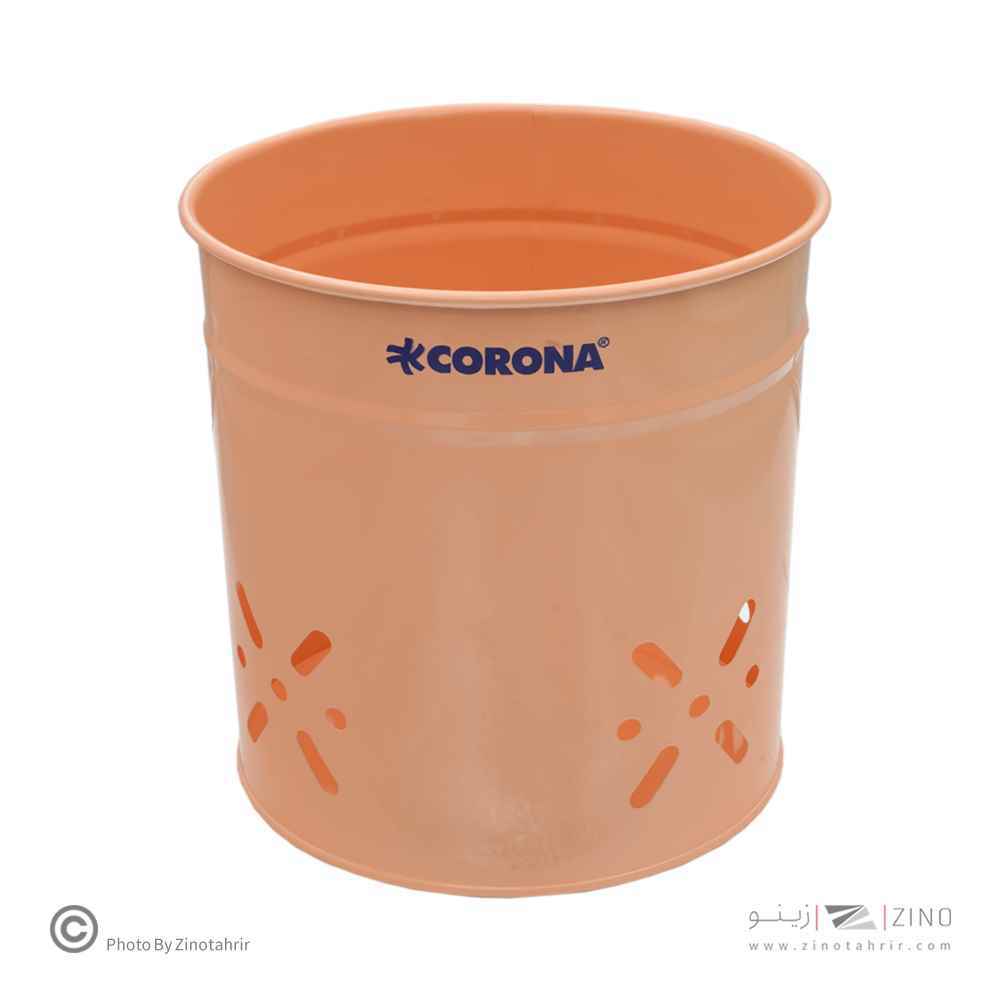 سطل فلزی پاستلی کودک کرونا