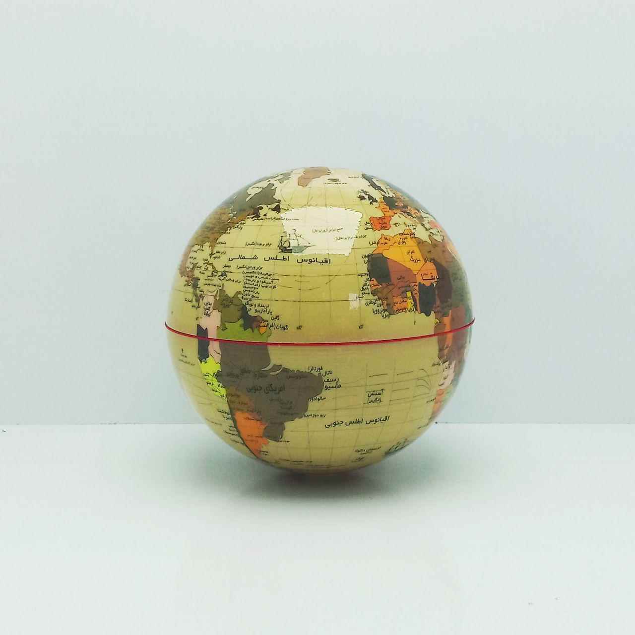 کره جغرافیایی سایز30پایه کلاسیک چراغدار ایده کد129