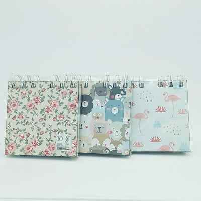 دفتریادداشت100برگ فانتزی 10*10سخت برگ 