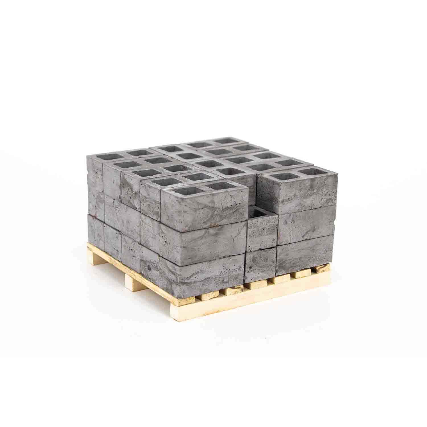 بلوک سیمانی ساده مقیاس1/12تعداد 100عددی اشل