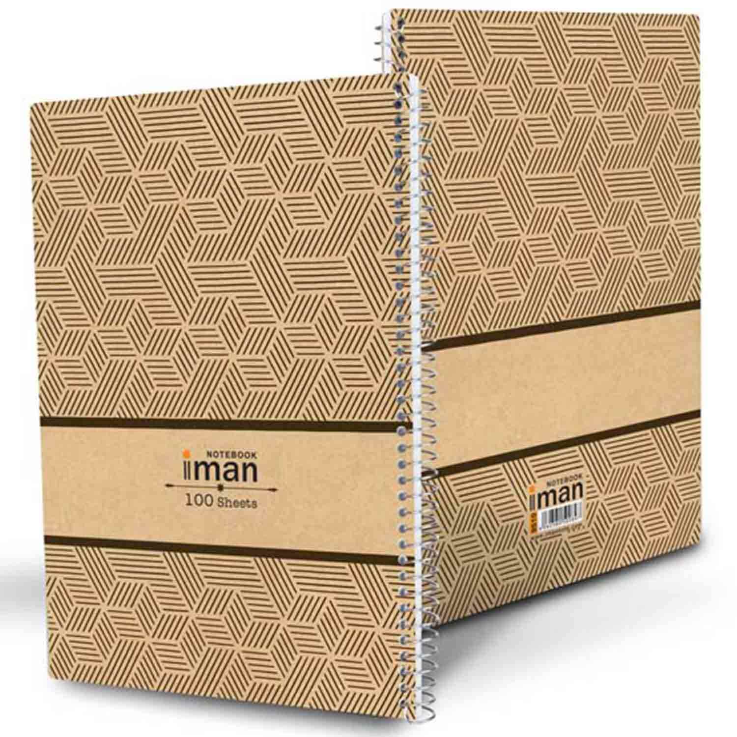 دفتر60برگ کد9508ایمان گلاسه طرح کرافت