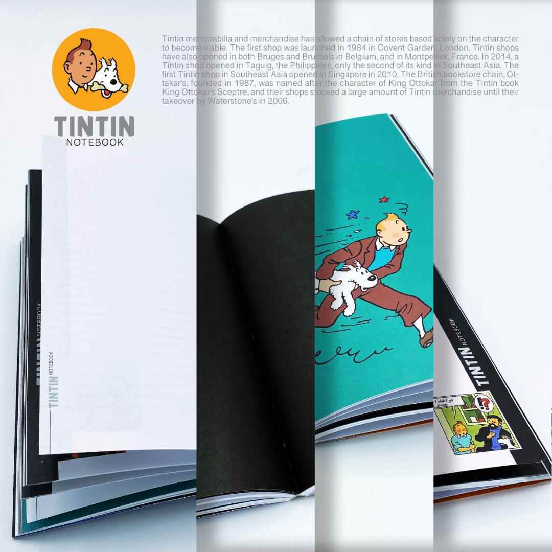 دفتریادداشت گلاسه جلدسخت تن تن 31*17 همیشه