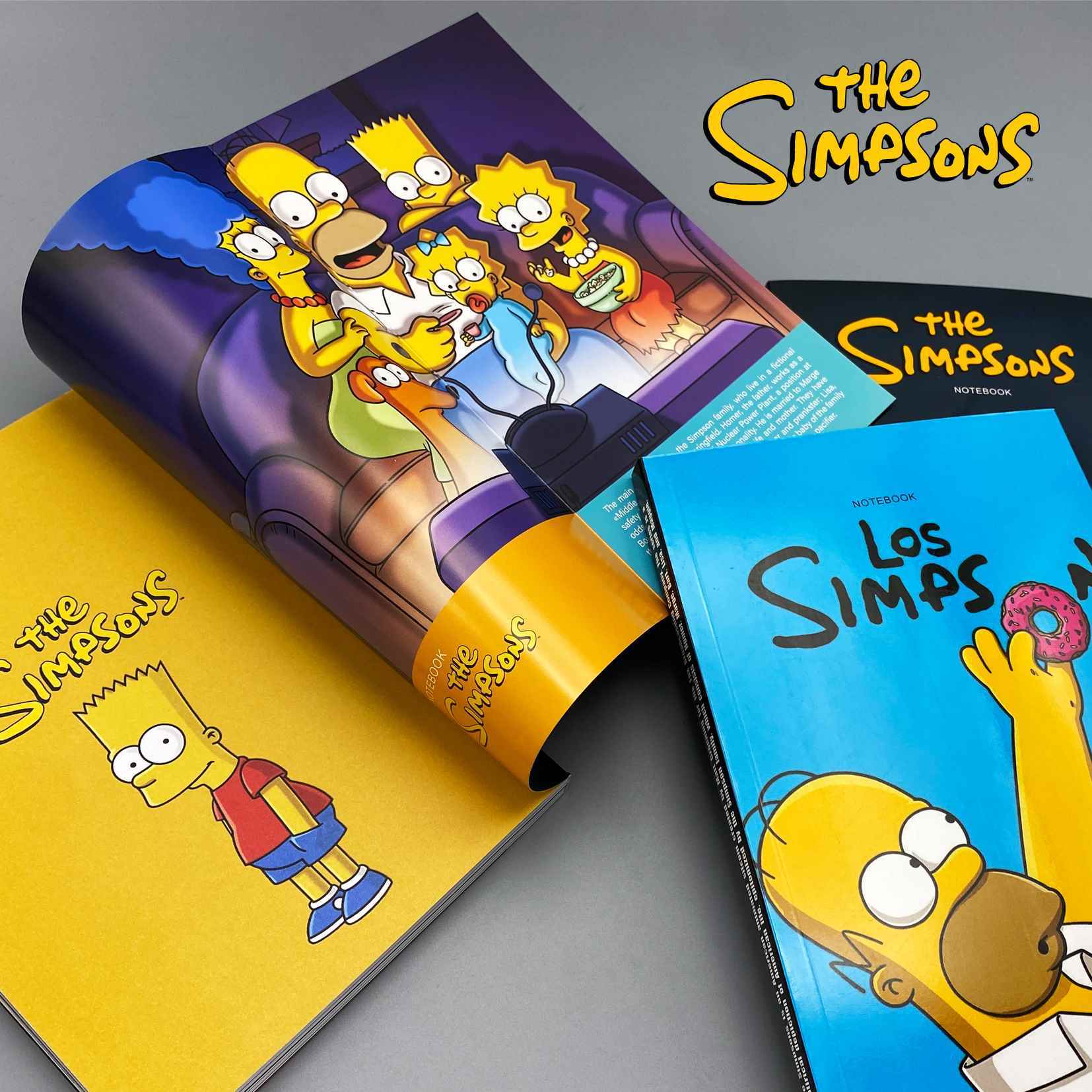 دفتریادداشت سری سیمپسون گلاسه21*14همیشه