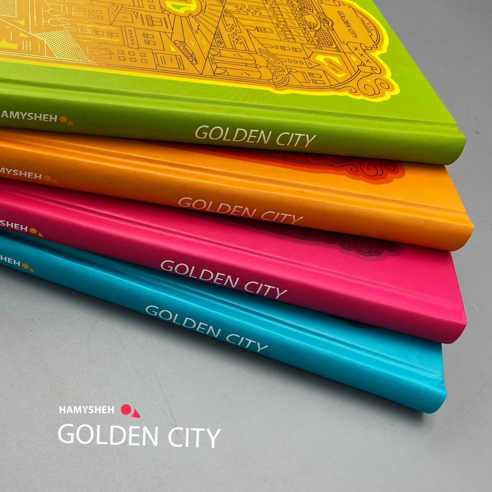 دفتریادداشت سری گلدن سیتی همیشه