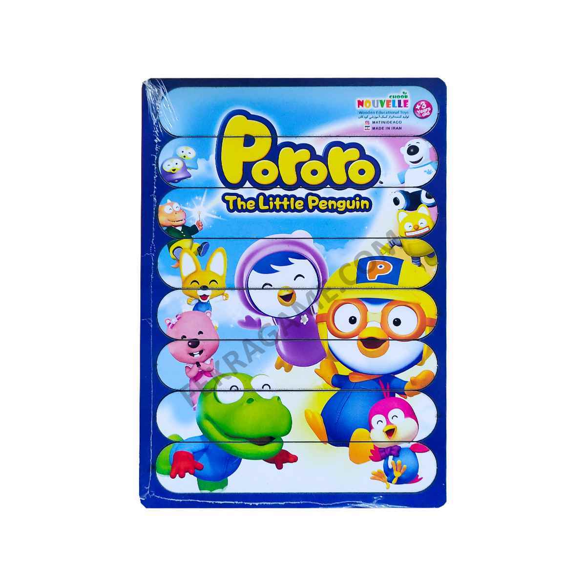 پازل کرکره ای چوبی پورورو (40)