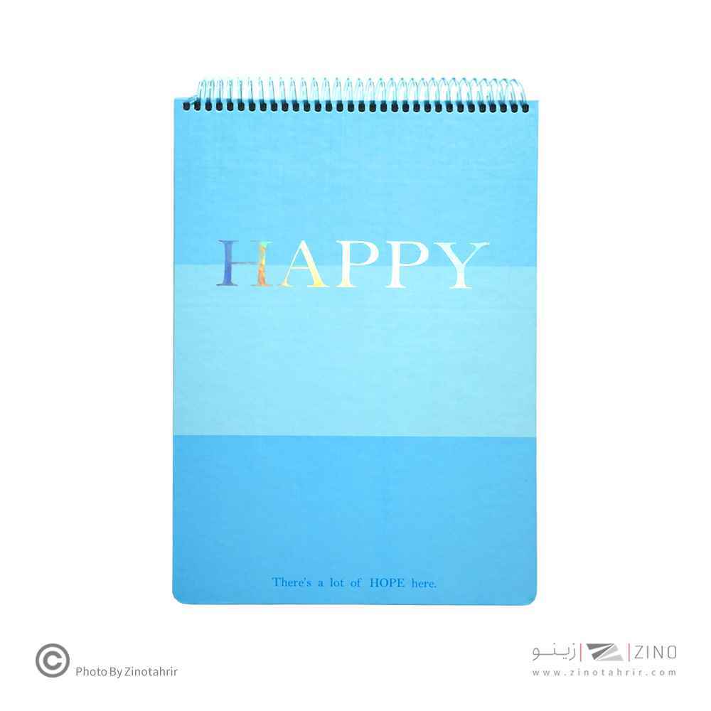 دفتر100برگA4سیم از بالا لانگو سری هپی پرو نوت