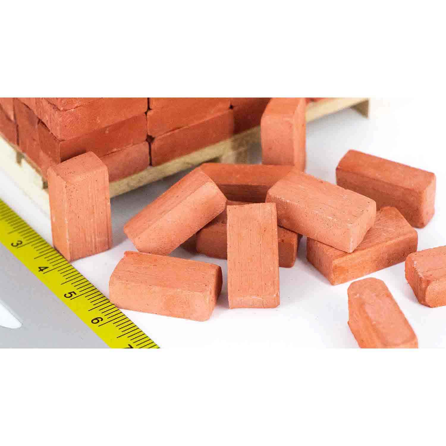 آجرفشاری قرمز(سه سوراخ) مقیاس 1/12 تعداد200 عددی اشل