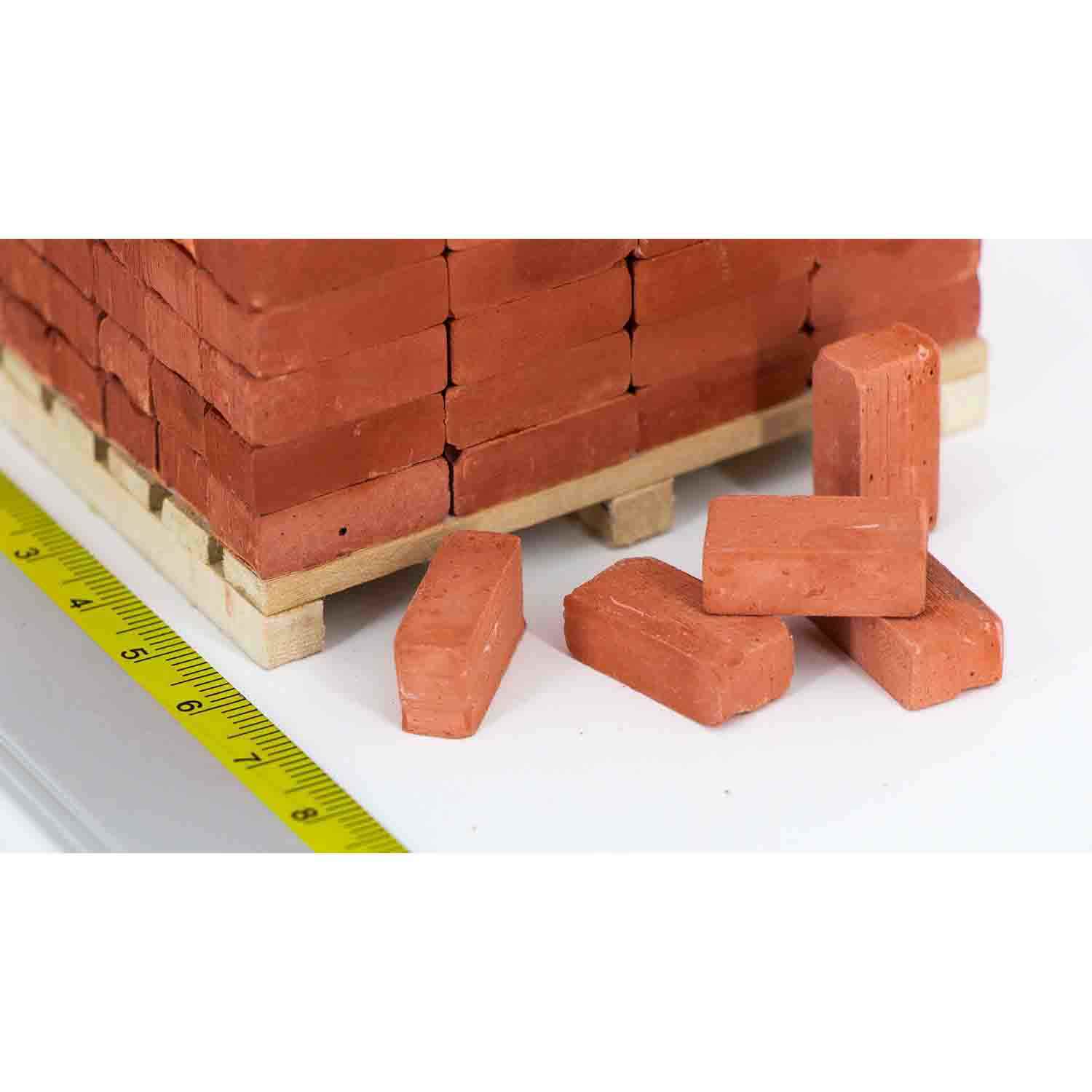 آجرفشاری قرمز(سه سوراخ) مقیاس 1/12تعداد400عددی اشل