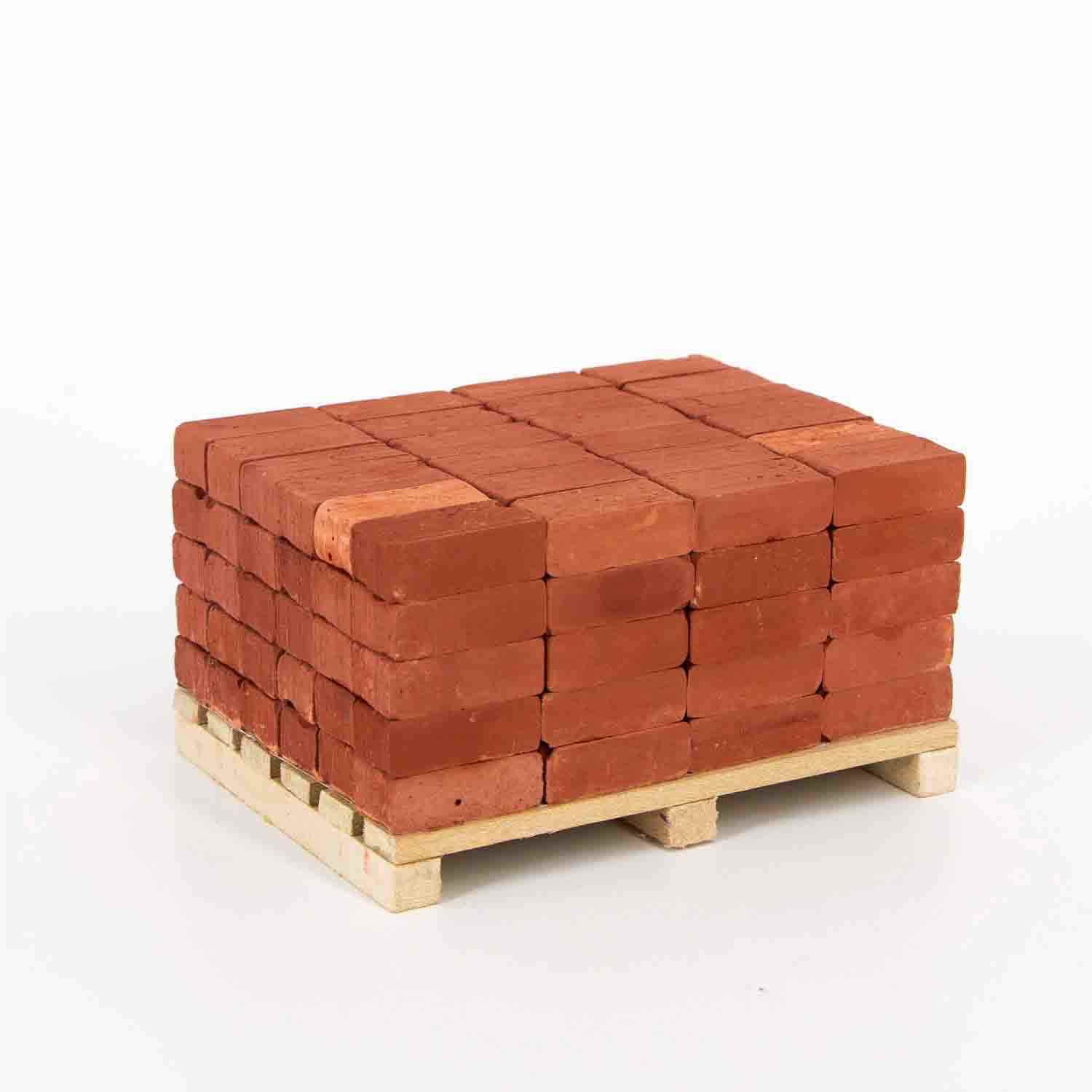 آجرفشاری قرمز(سه سوراخ) مقیاس 1/12تعداد400عددی اشل