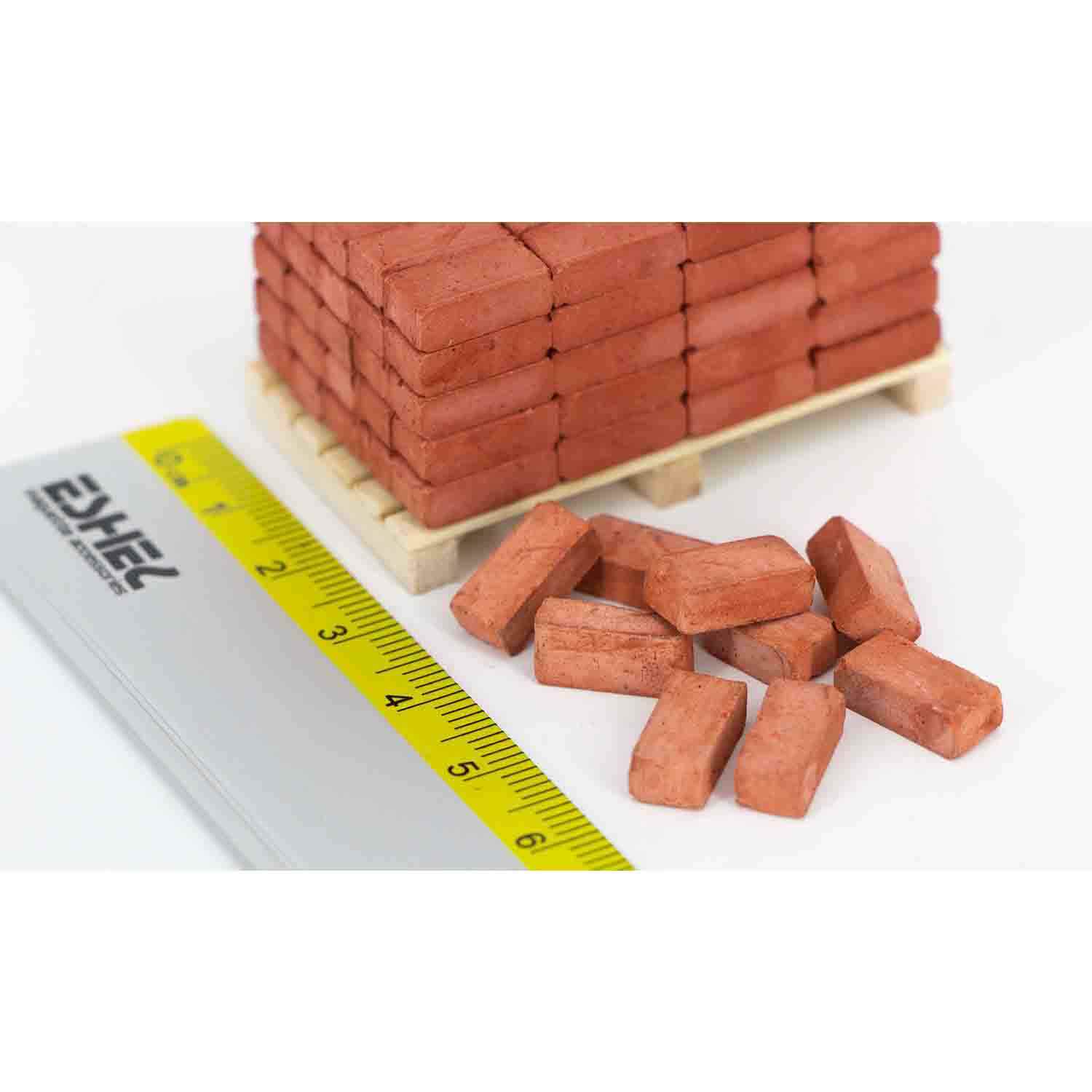 آجرفشاری قرمز مقیاس  1/24 تعداد 500عددی اشل