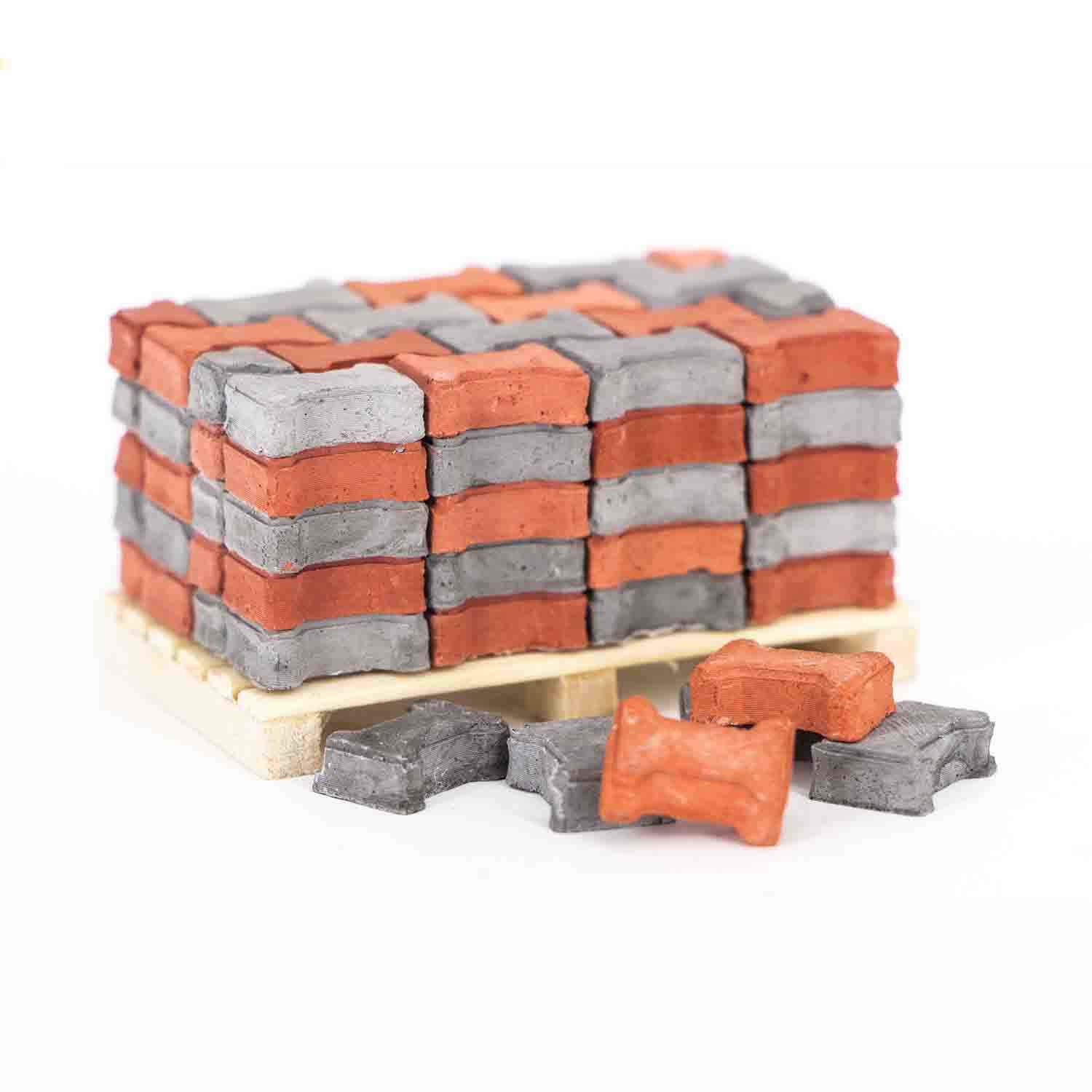 سنگ فرش قفلی مقیاس 1/24  تعداد500عددی اشل   