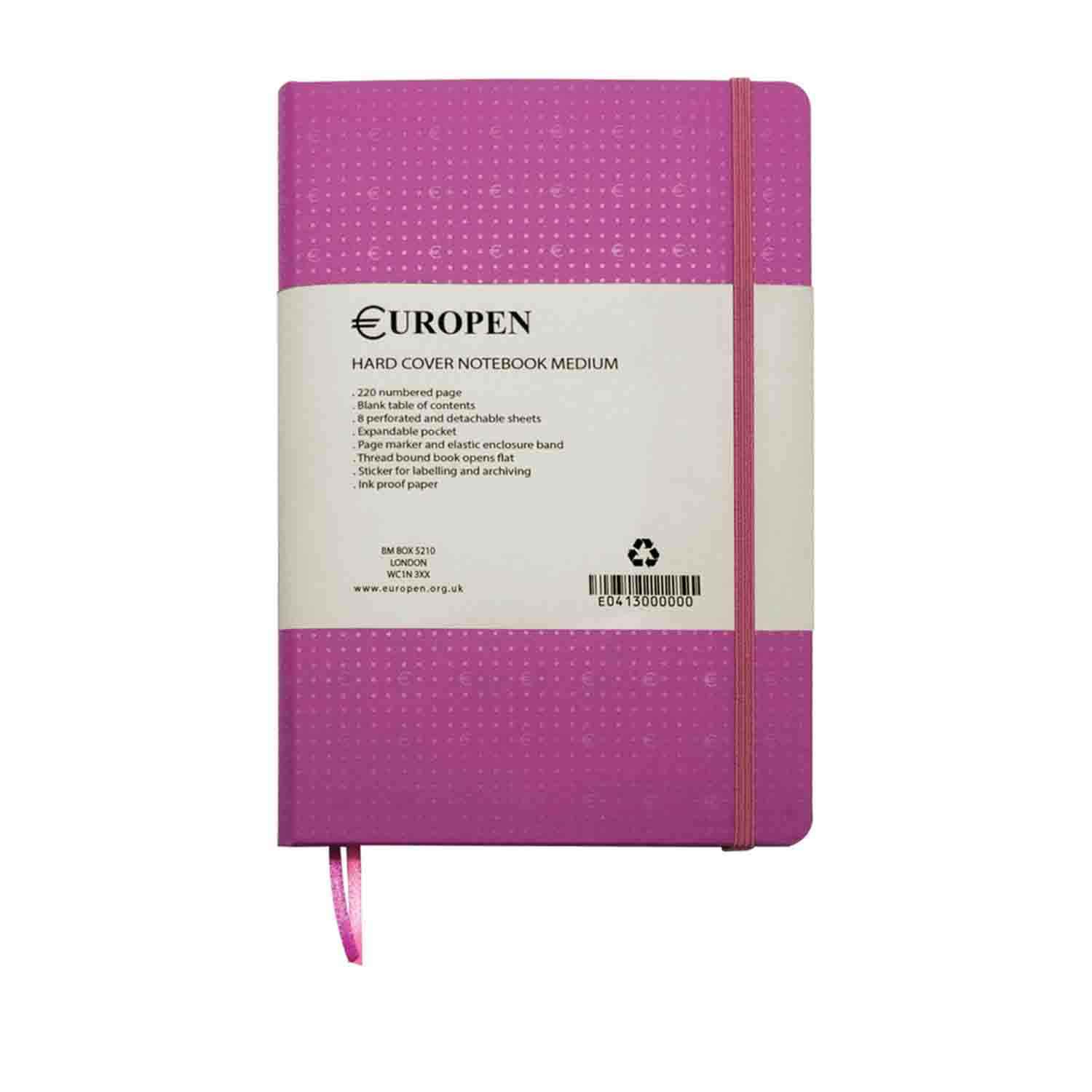 دفترجلدسخت اسمال(SMALL) یوروپن