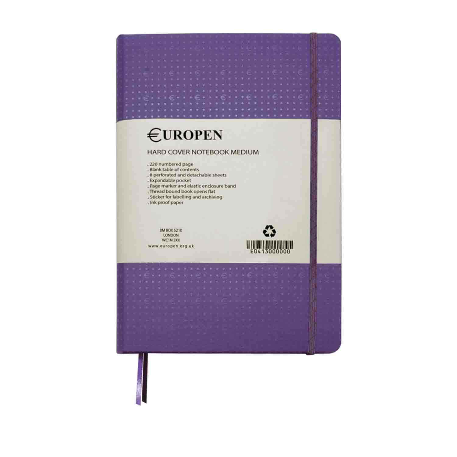 دفترجلدسخت اسمال(SMALL) یوروپن