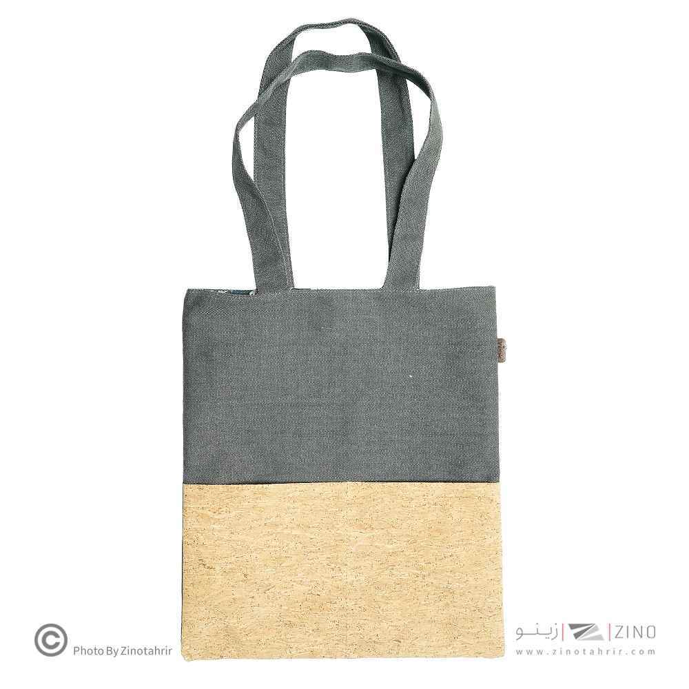 ساک خرید(توت بگ) بزرگ چوب پنبه باروک لیام کدL-16065